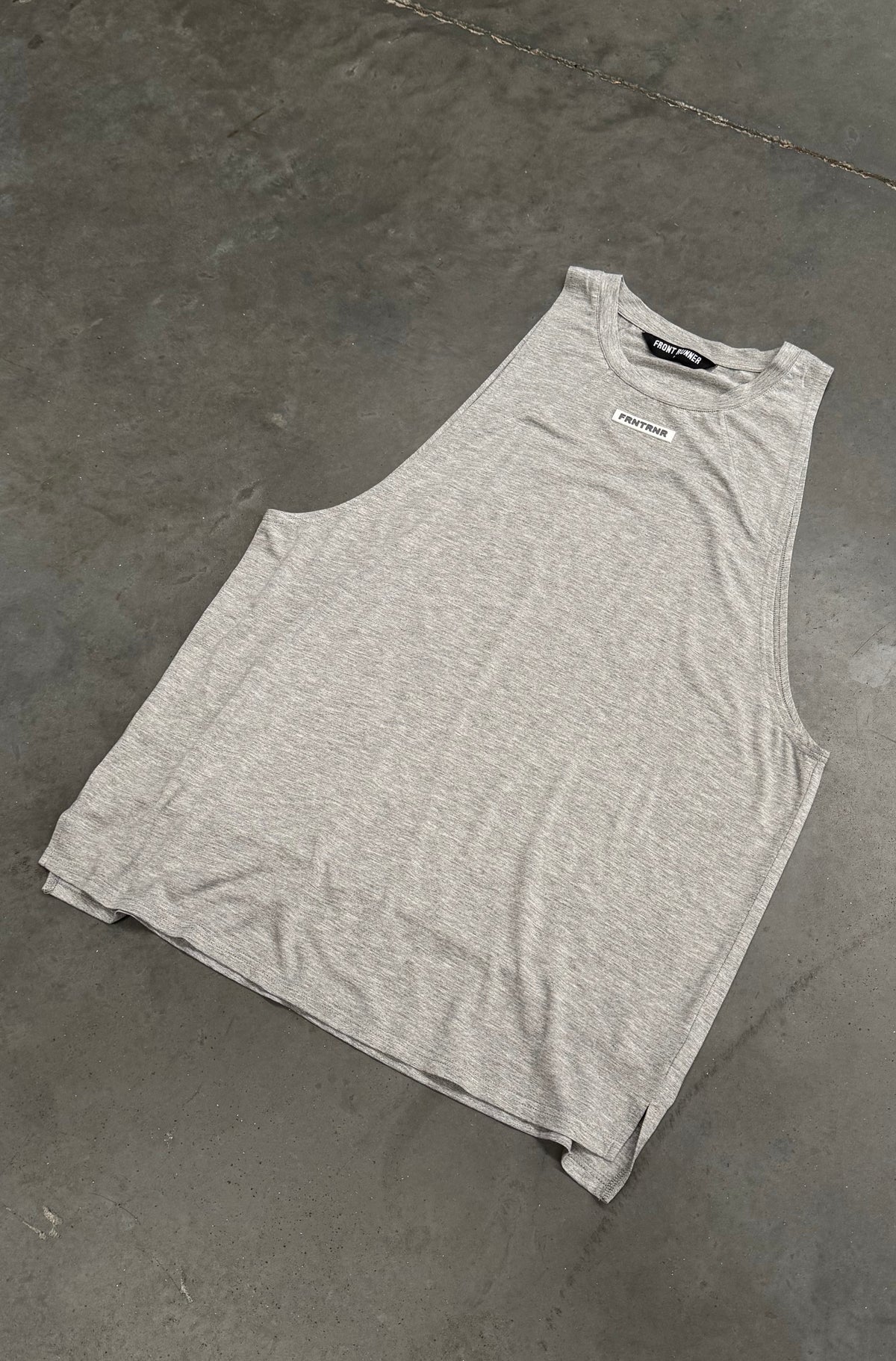 FRNTRNR Taper Tank - Grey Marle - Hover