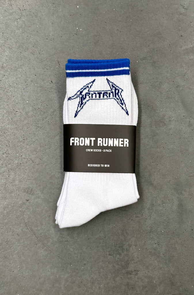 Pyro Socks 2Pk - Cobalt/Floss