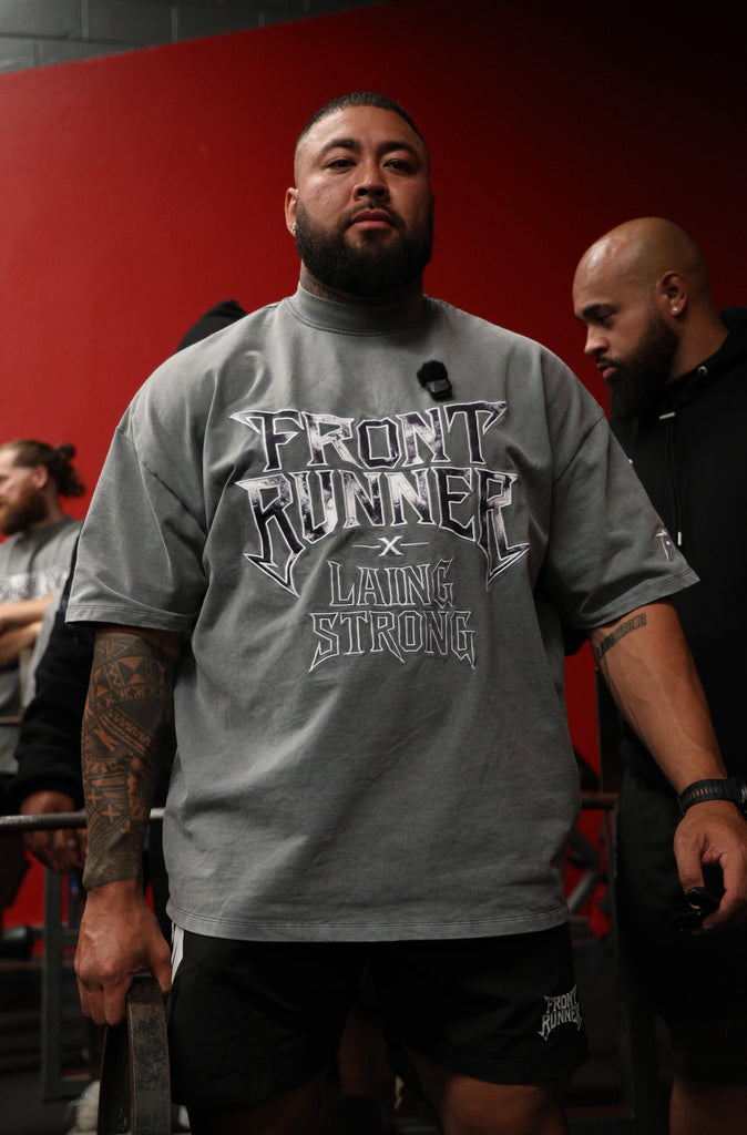 Lead The Charge Tee Concrete