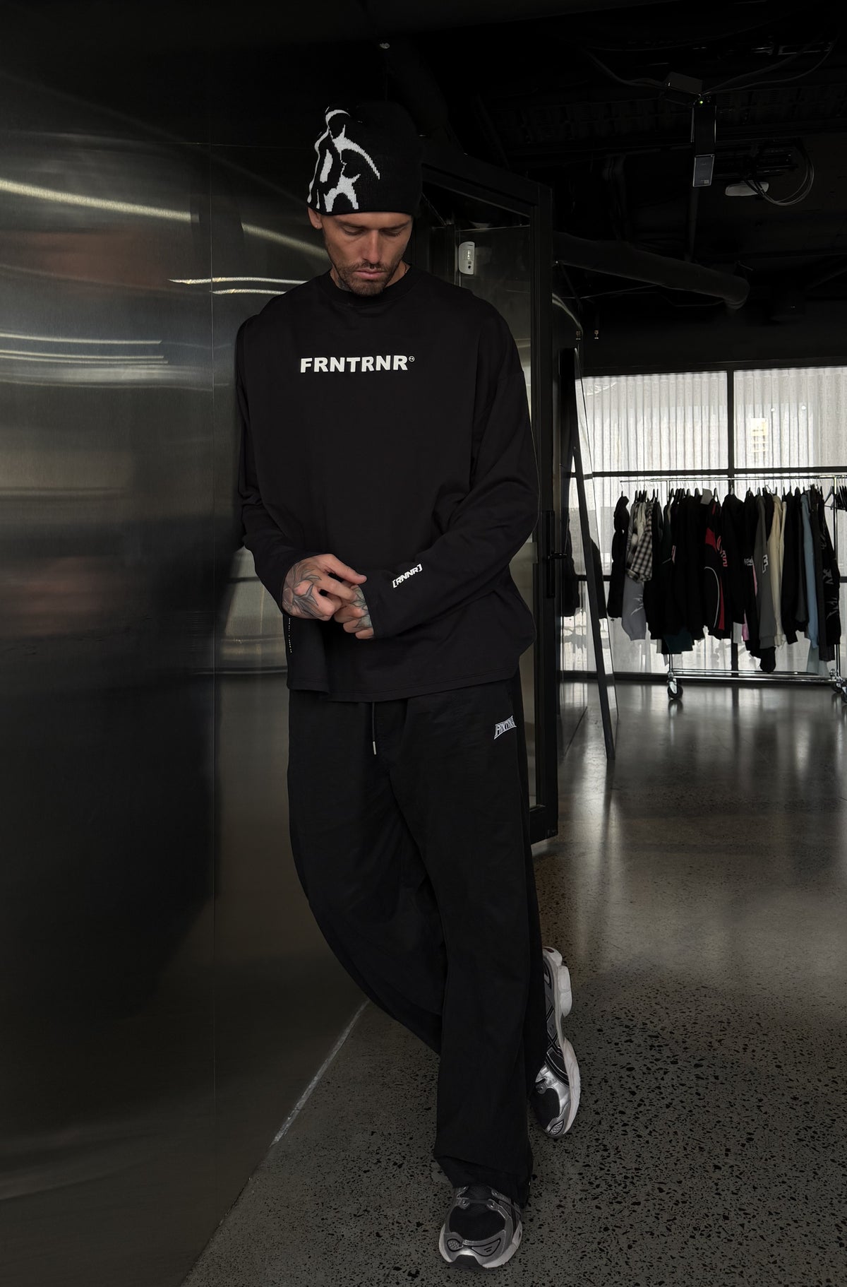 FRNTRNR L/S Tee Black [men]