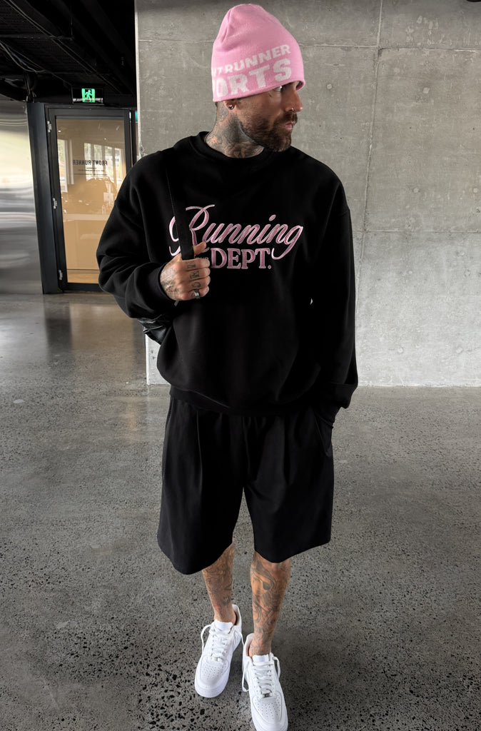 Founder Crewneck Black Candy [men]