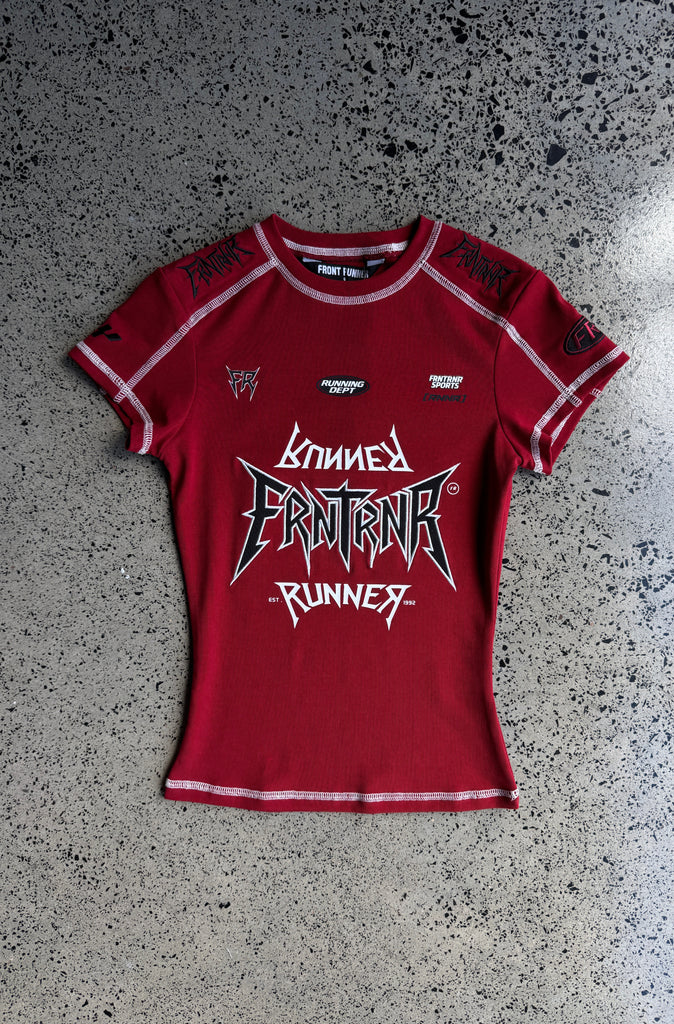 Tagged Nano Tee - Scarlet