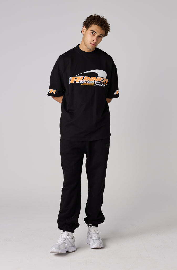 Circuit Tee - Black Mandarin