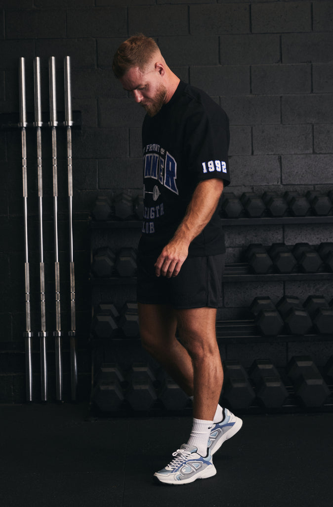 Strength Tee - Sapphire Black