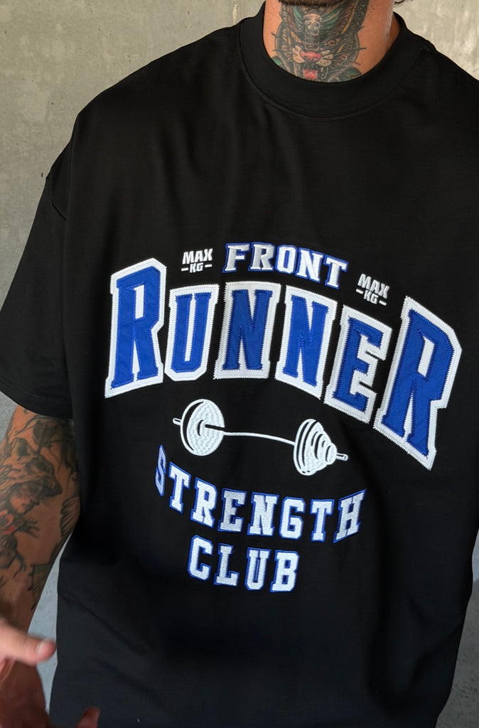 Strength Tee - Sapphire Black