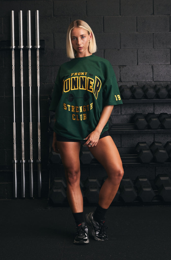 Strength Tee - College Green