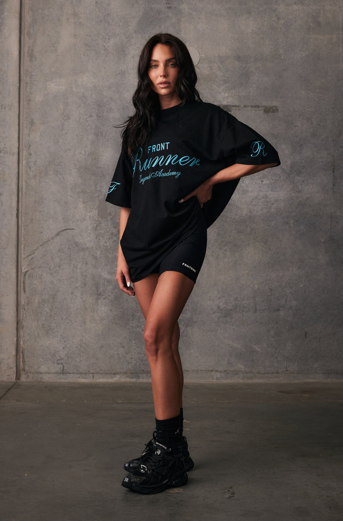 LA Tee - Black & Teal