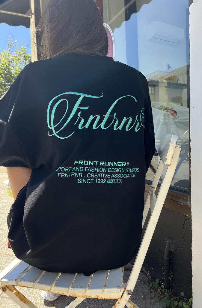 Insignia Tee Black Teal [women]