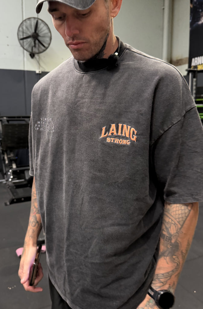 Pillars of Strength Tee Vintage Ember