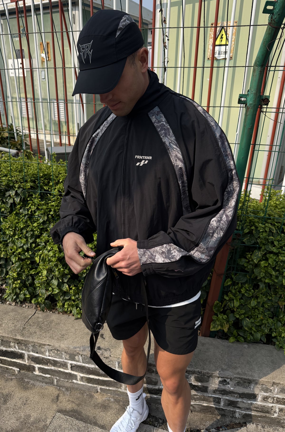 For The Elite Training Jacket Black Camo [men]