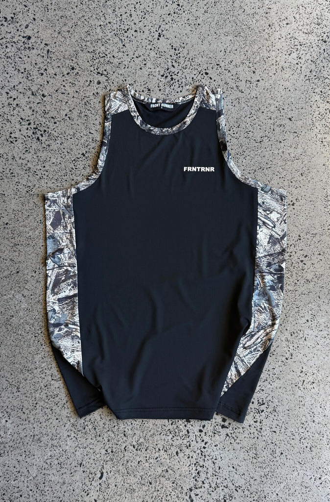 FR Performance Panel Singlet Black Camo