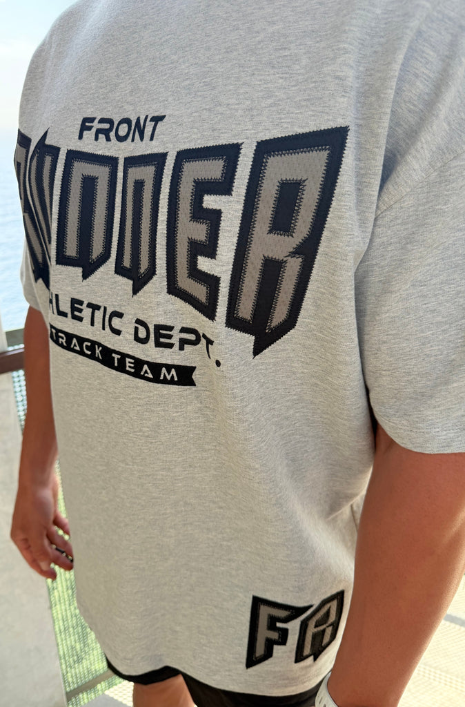 Viper Dept Tee - Grey Marle