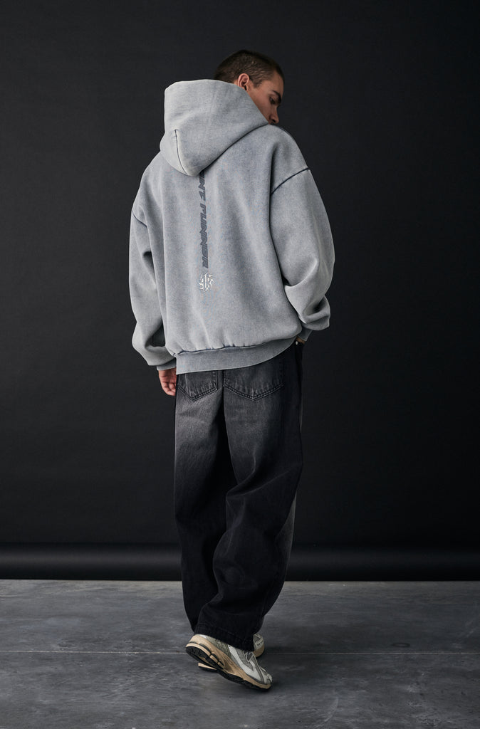 Tribal Dept Hoodie - Concrete