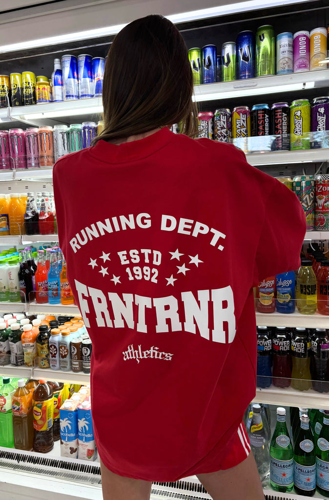 FRNTRNR ESTD Tee Cherry [women]