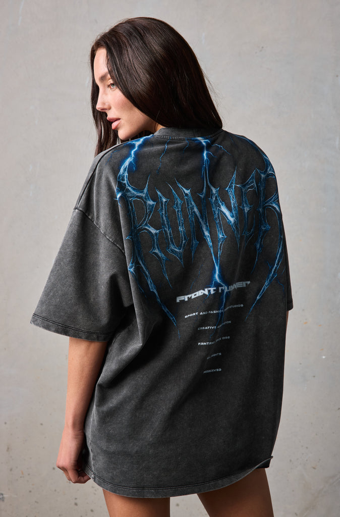 Perfect Storm Tee - Washed Black