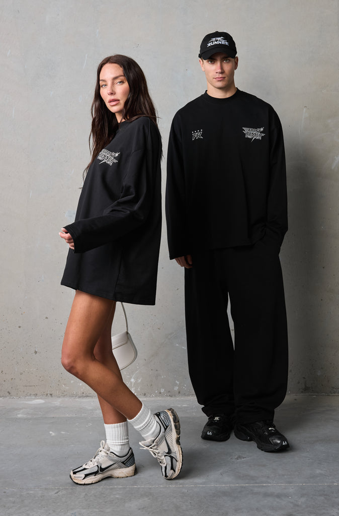 Street Sports L/S Tee - Black