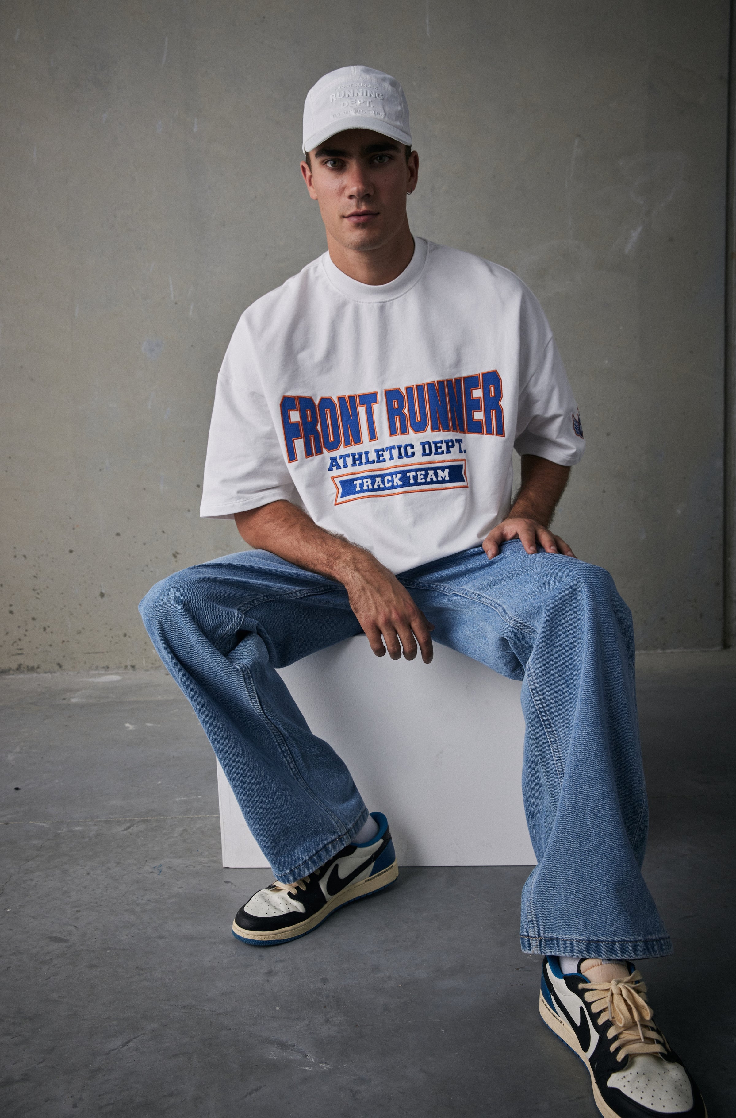 Athletic Department Tee - White