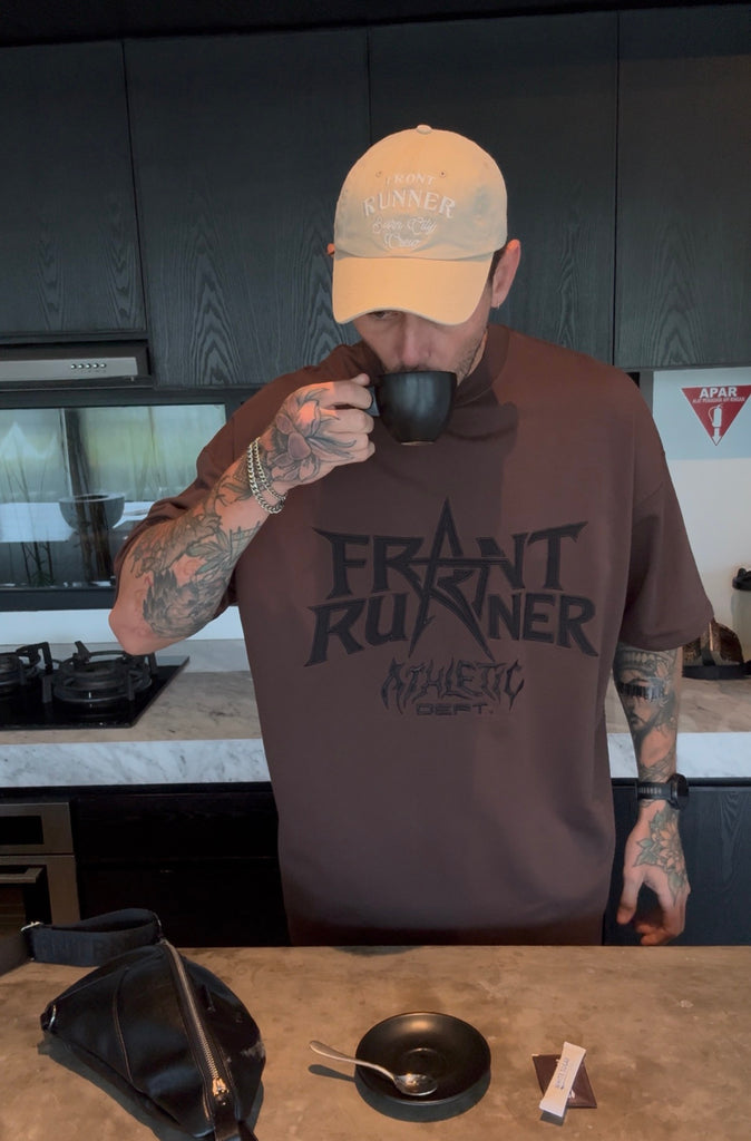 Heavy Medal Tee Chocolate [men]