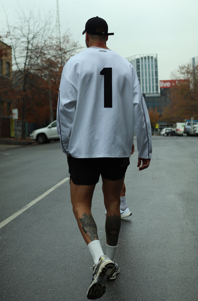 Striker L/S Jersey - White