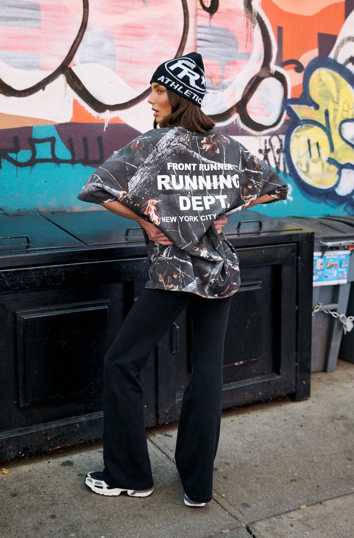 Running Dept Tee Night Camo [women]