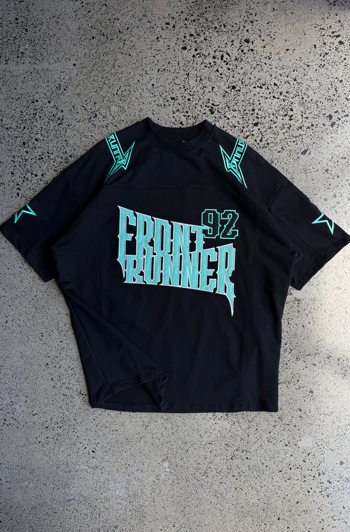 Pyro Tee - Black Tiffany - Hover