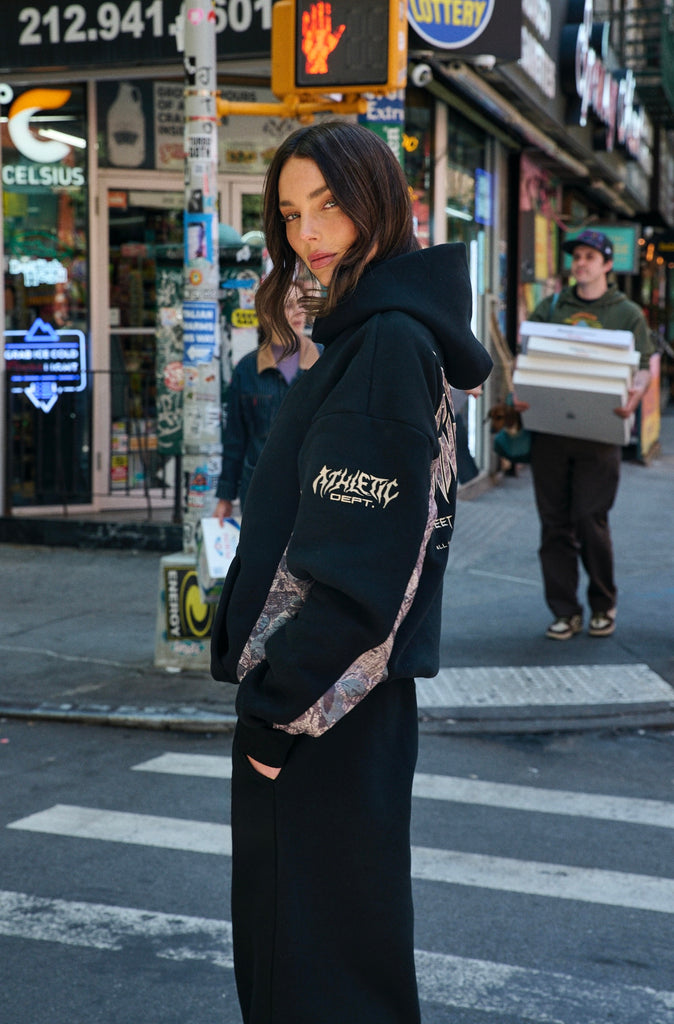 No Mercy Hoodie Black Camo