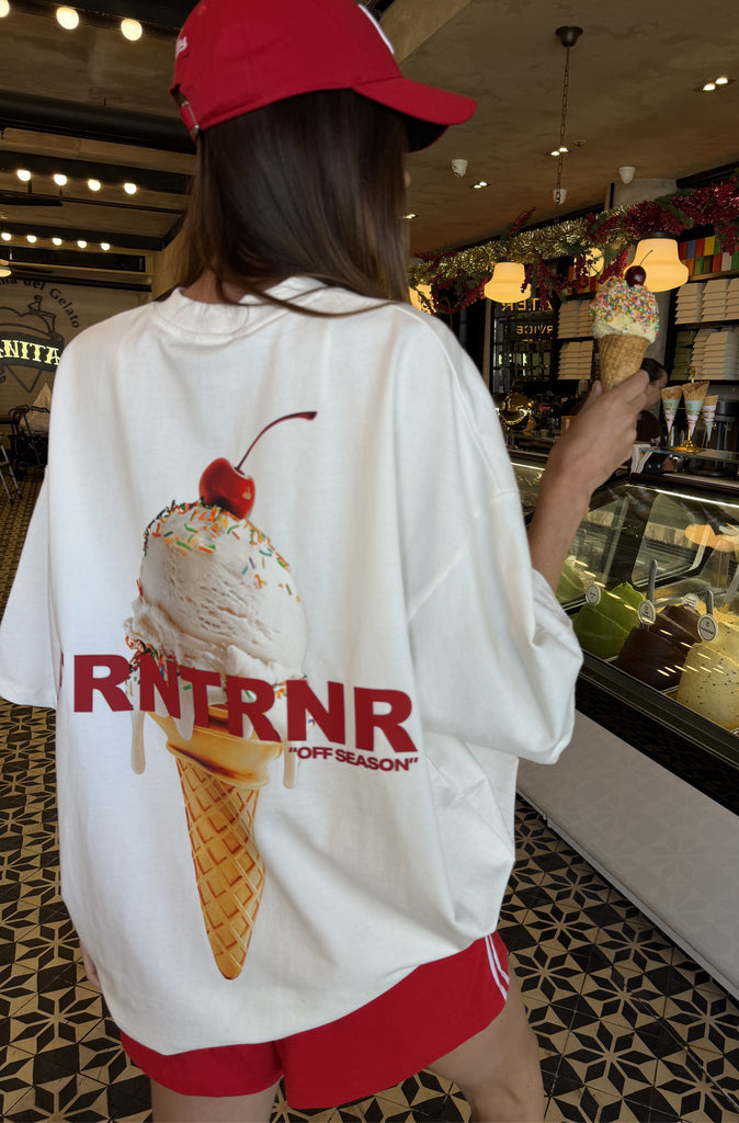 Sundae Tee White