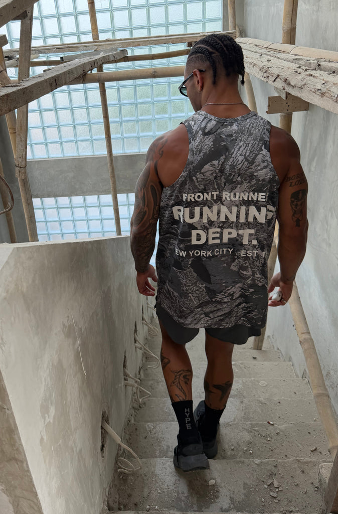 Running Dept Tech Singlet Camo [men]