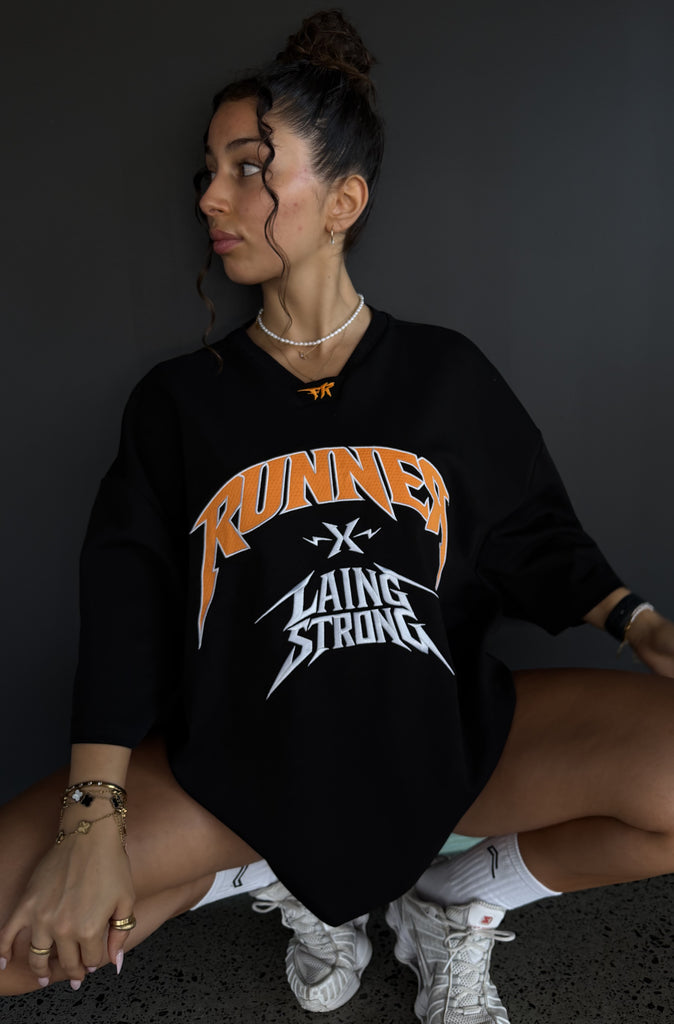 Runner X LS Reignforce Jersey Black Mandarin [women]