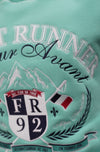 Ski Team Hoodie - Aqua