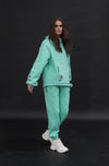 Ski Team Hoodie - Aqua