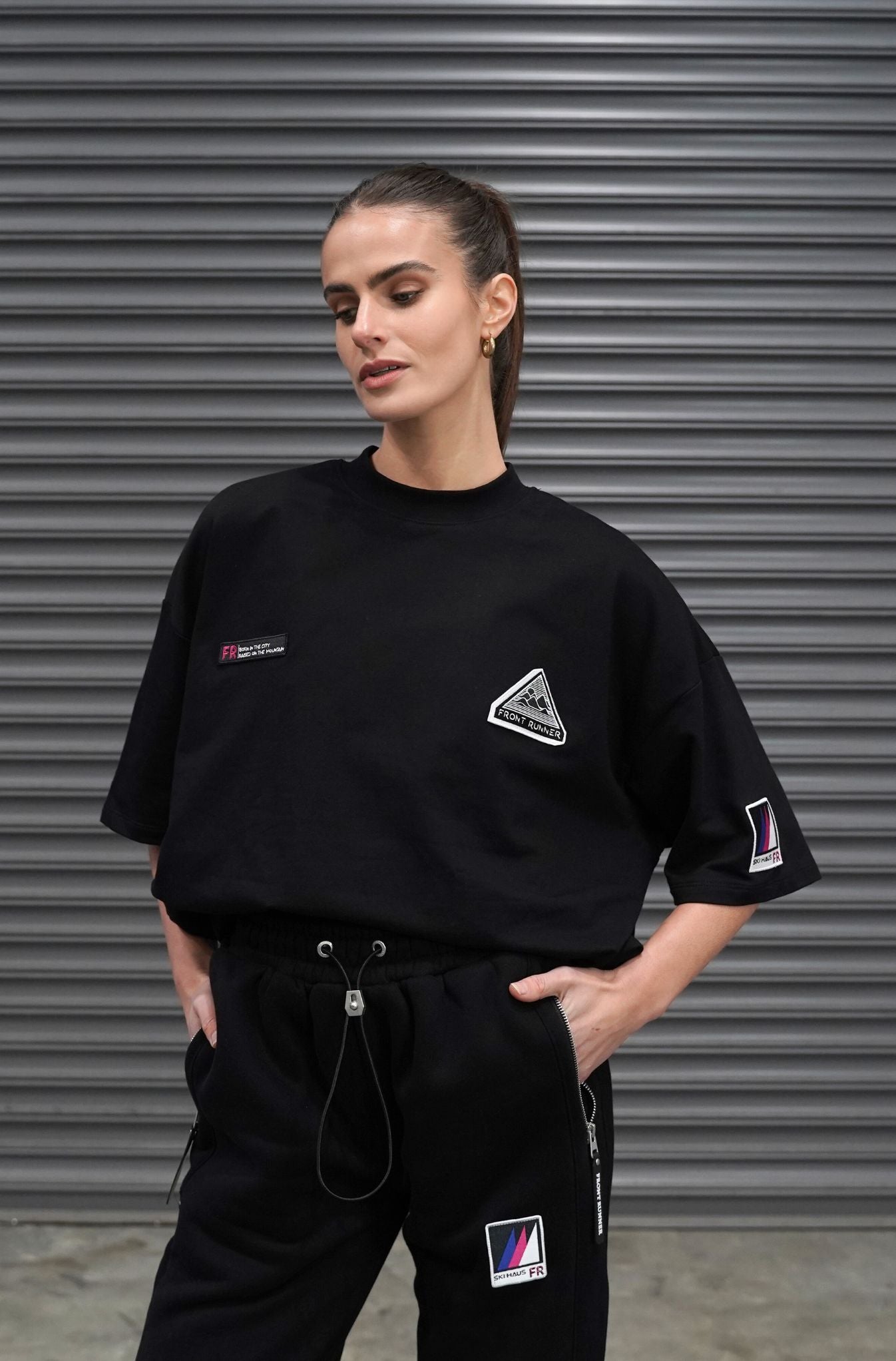 Ski Haus Tee - Black