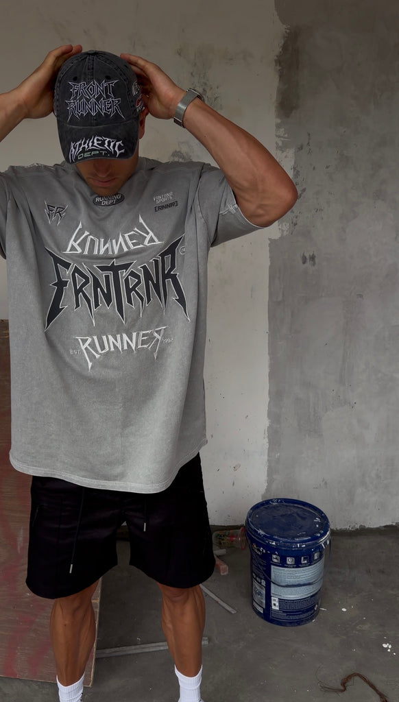 Tagged Tee - Concrete