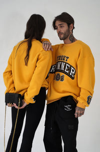 Track Star Crewneck - Bumblebee
