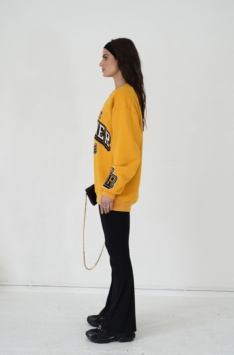 Track Star Crewneck - Bumblebee
