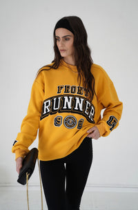 Track Star Crewneck - Bumblebee