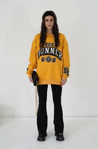 Track Star Crewneck - Bumblebee