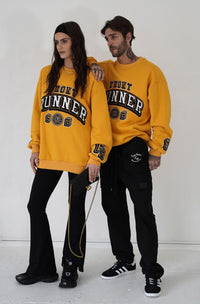 Track Star Crewneck - Bumblebee