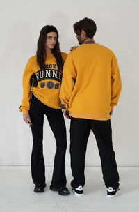Track Star Crewneck - Bumblebee
