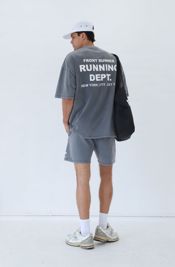 Running Dept Shorts - Concrete