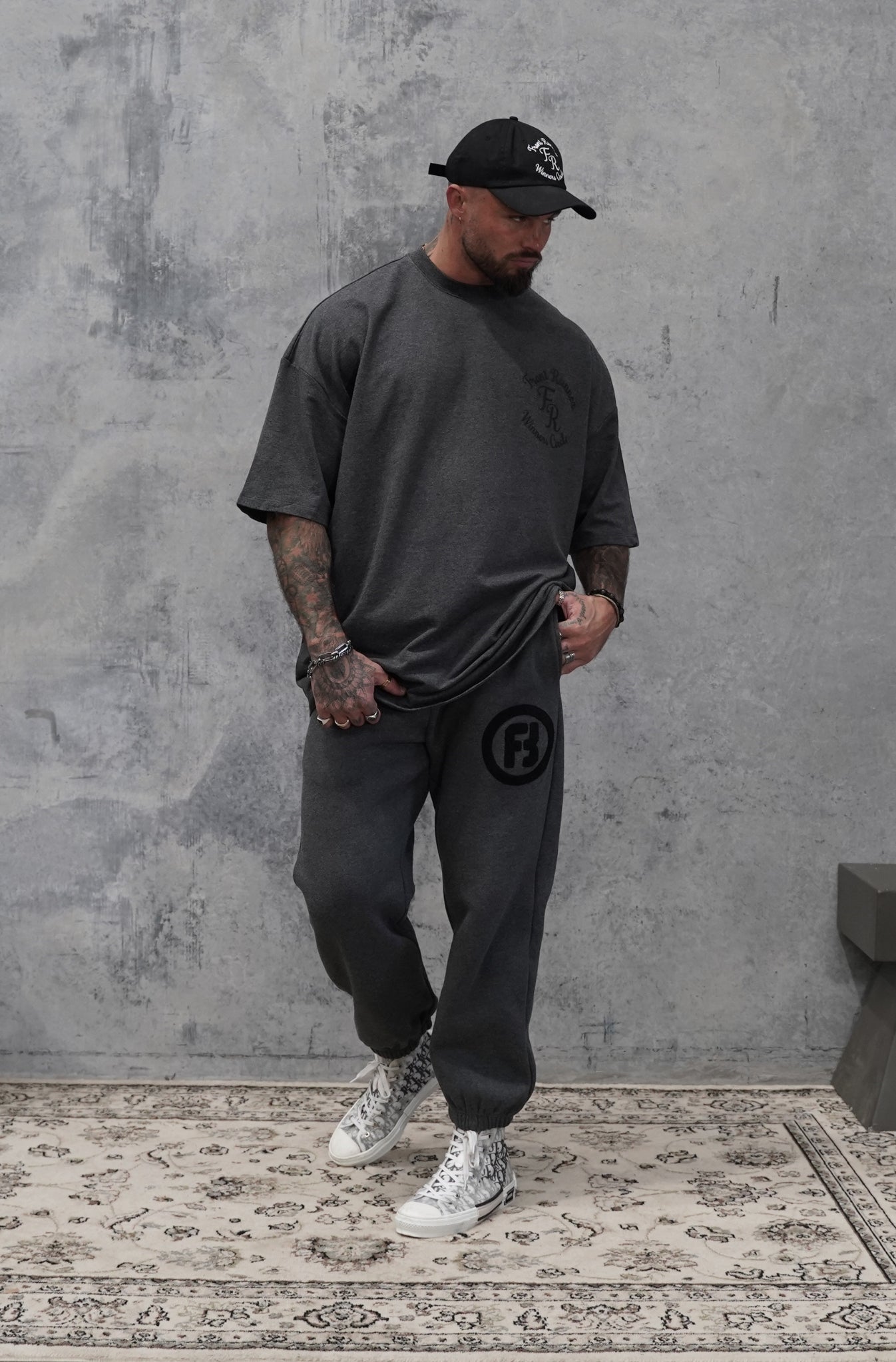 OG Trackies - Charcoal Marle