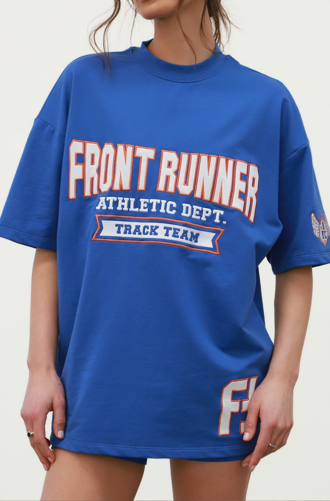 Athletic Department Tee - Cobalt