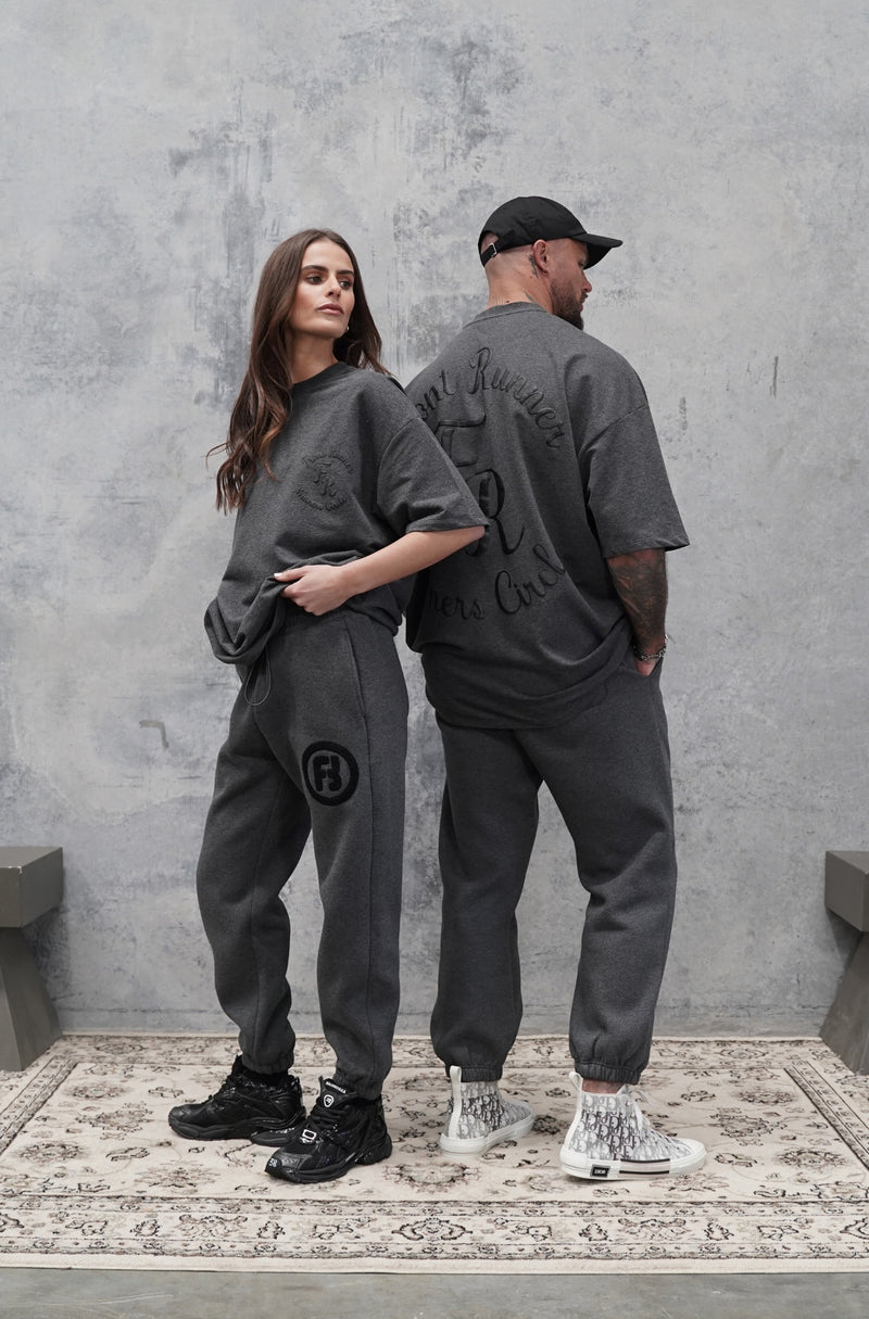 OG Trackies - Charcoal Marle