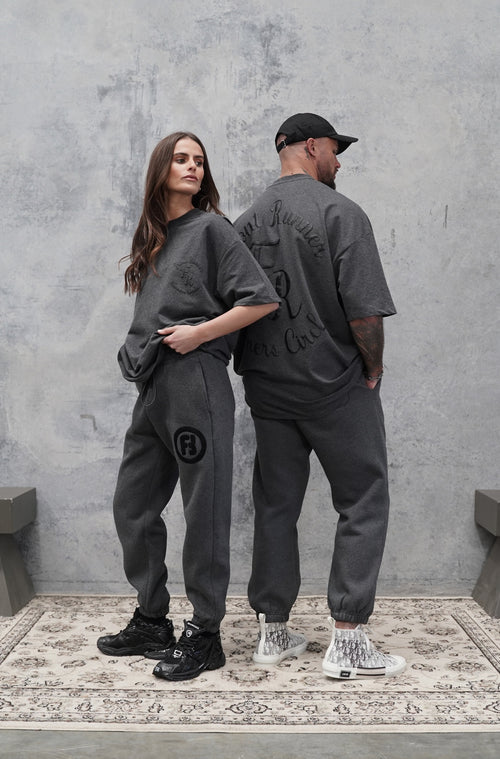 OG Trackies - Charcoal Marle