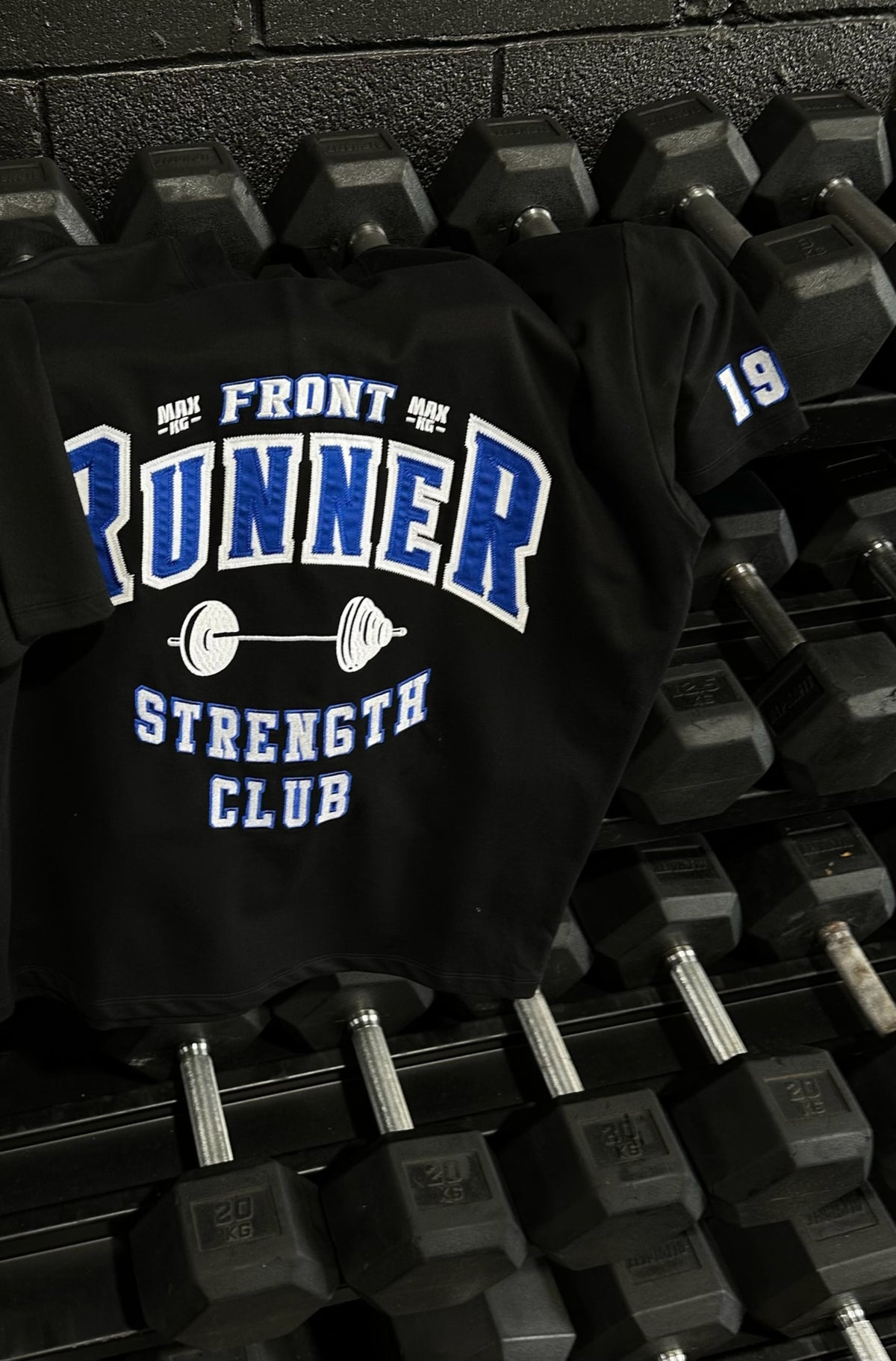 Strength Tee - Sapphire Black - Men