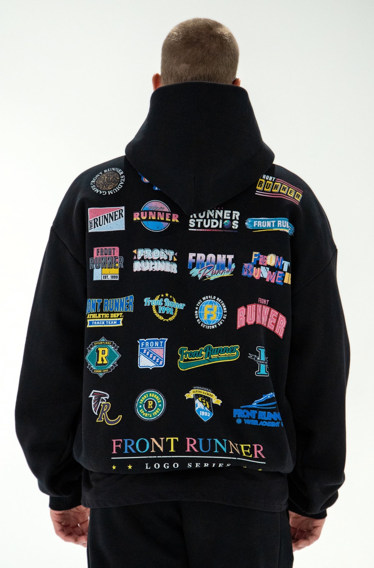 Logo Series Hoodie - Black - Men