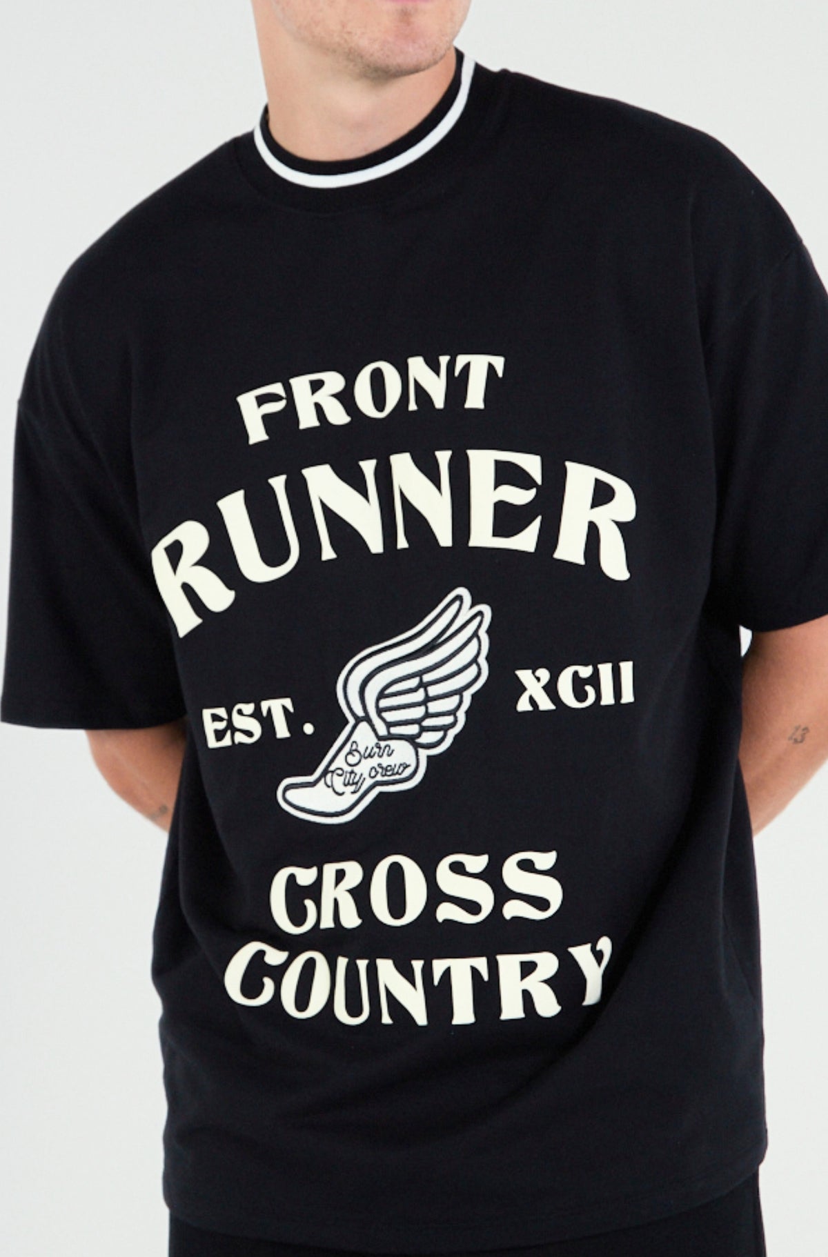 Cross Country Tee - Black - Men
