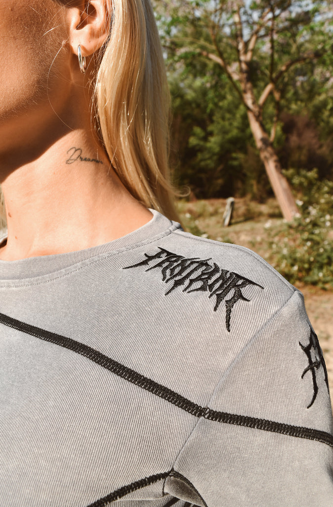 Splitline L/S Nano Tee Concrete