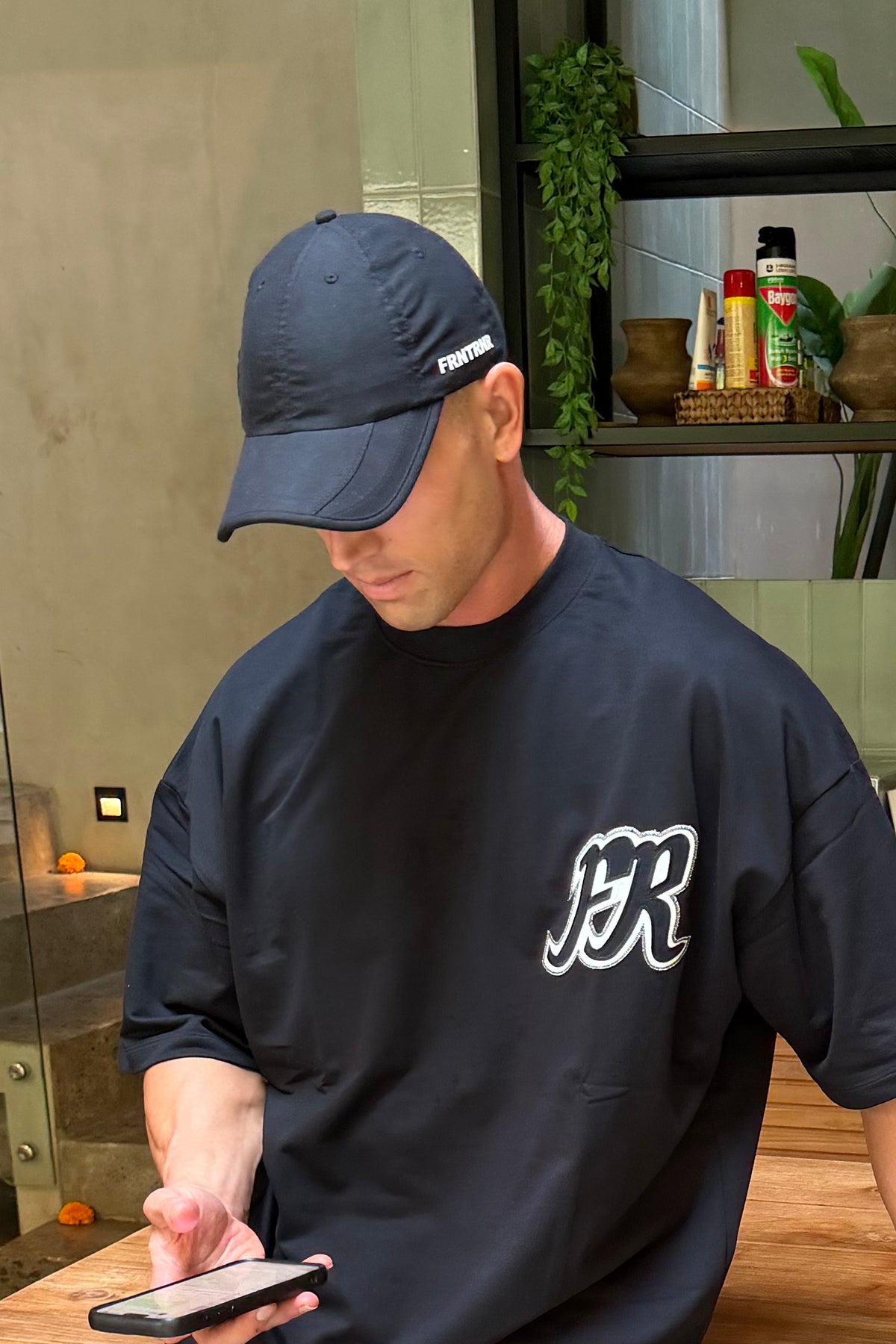 FRNTRNR Cap Black [men]