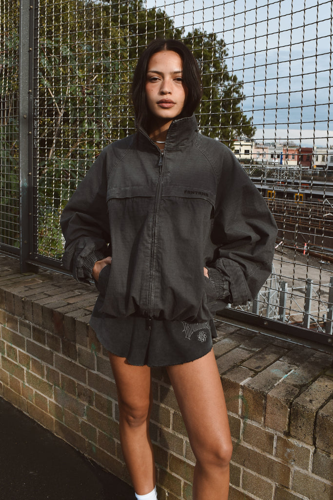 FRNTRNR Ripstop Jacket Charcoal